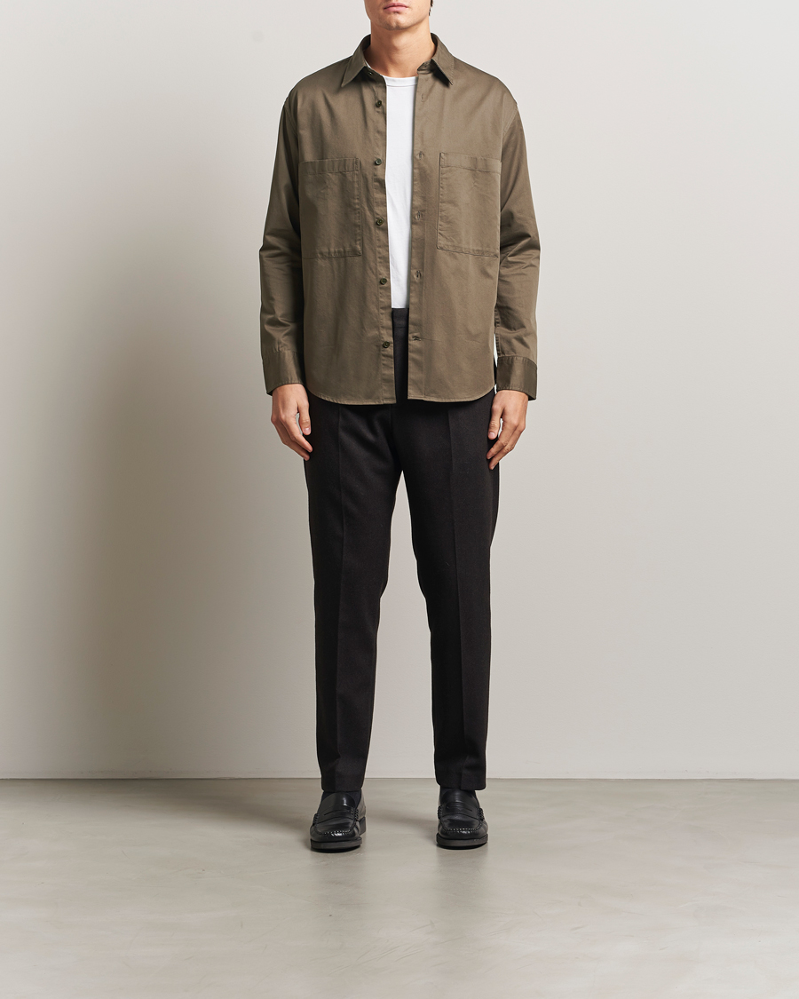 Herren | Hemden | NN07 | Freddy Tencel Workwear Shirt Mable Husk