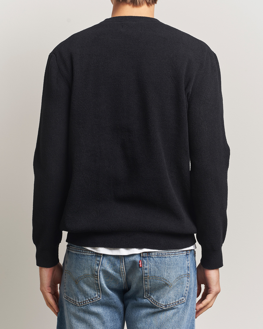 Herren | Pullover | NN07 | Danny Rib Knitted Crew Neck Black