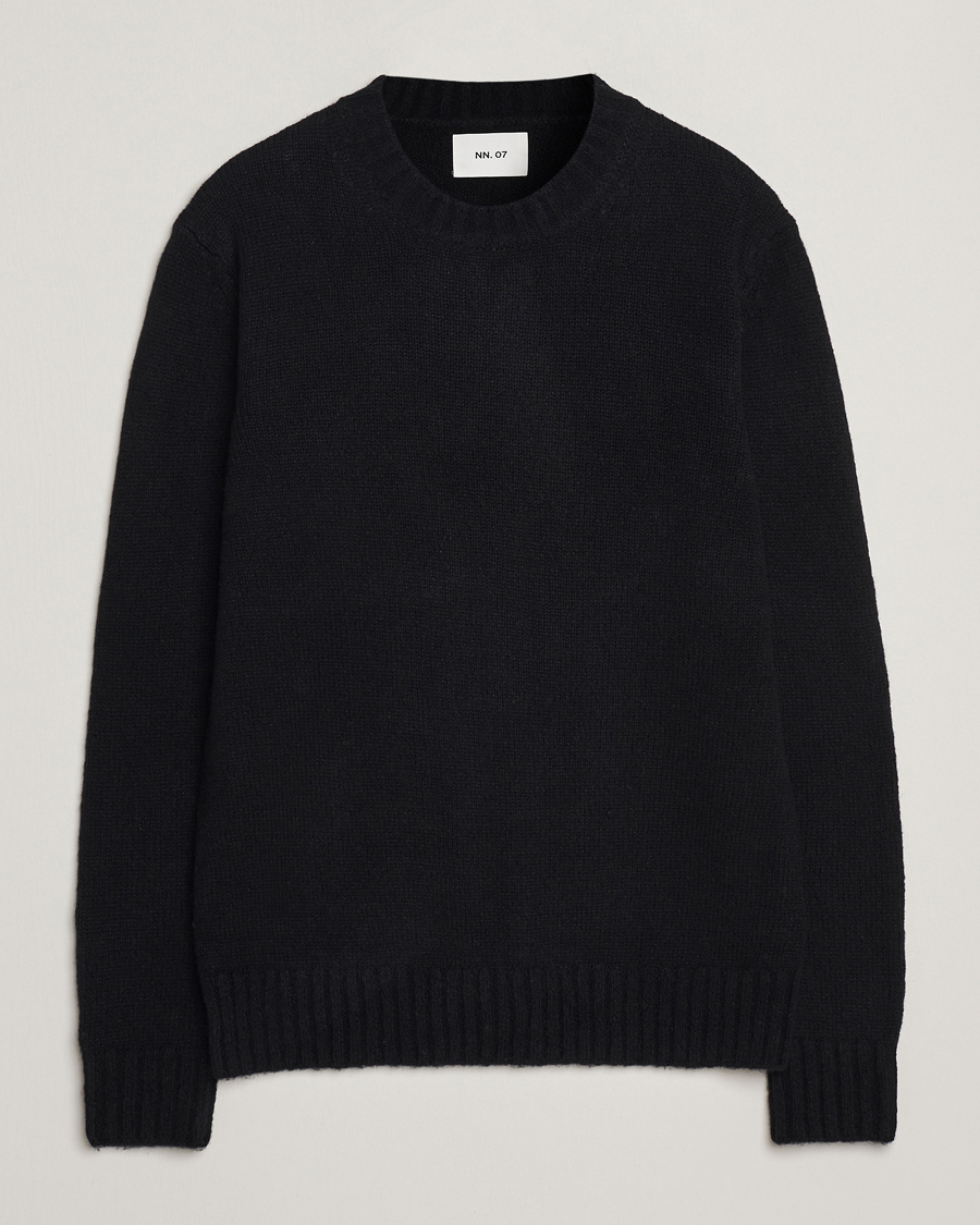 Herren |  | NN07 | Lee Wool Knitted Sweater Black