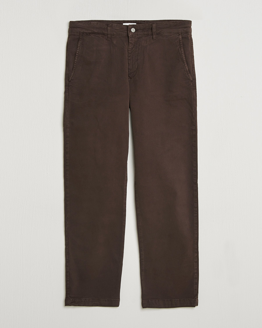 Herren | Hosen | NN07 | Aden Regular Fit Chinos Demitasse Brown