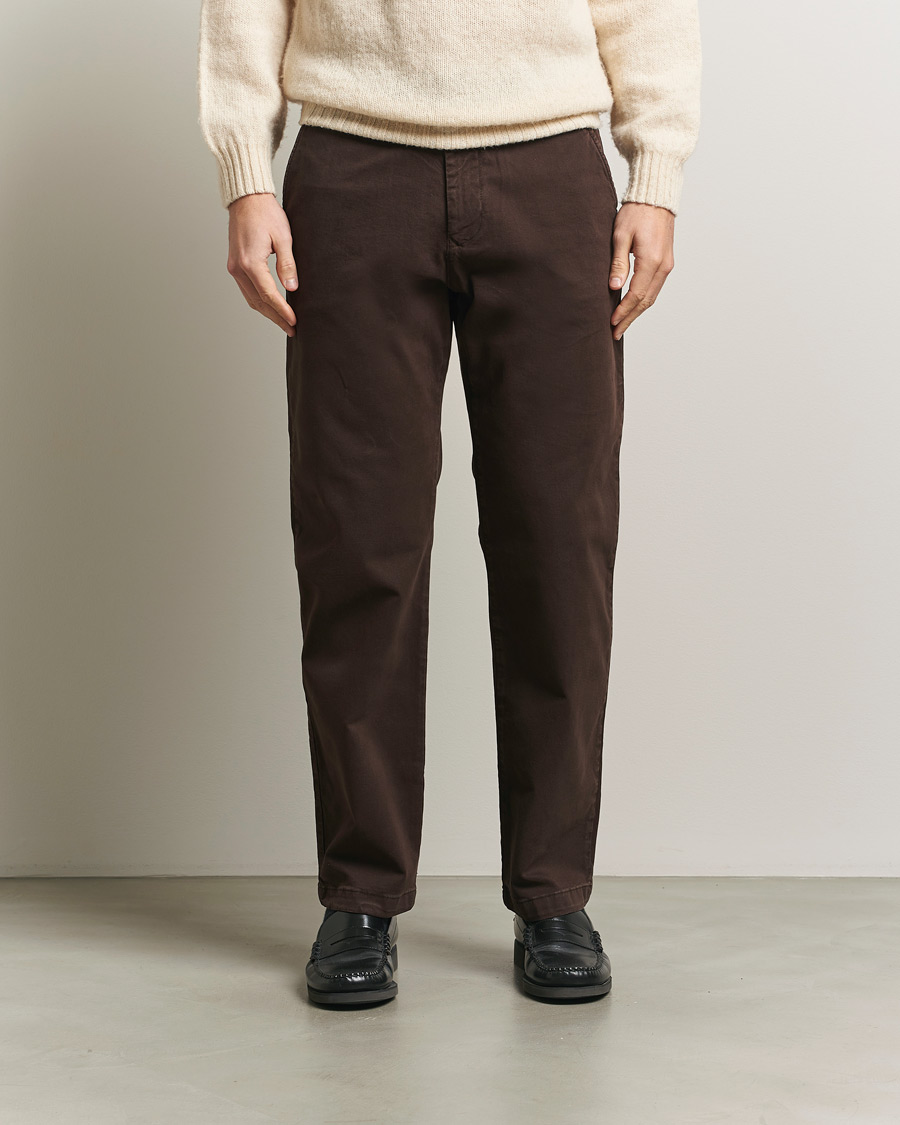 Herren | Hosen | NN07 | Aden Regular Fit Chinos Demitasse Brown