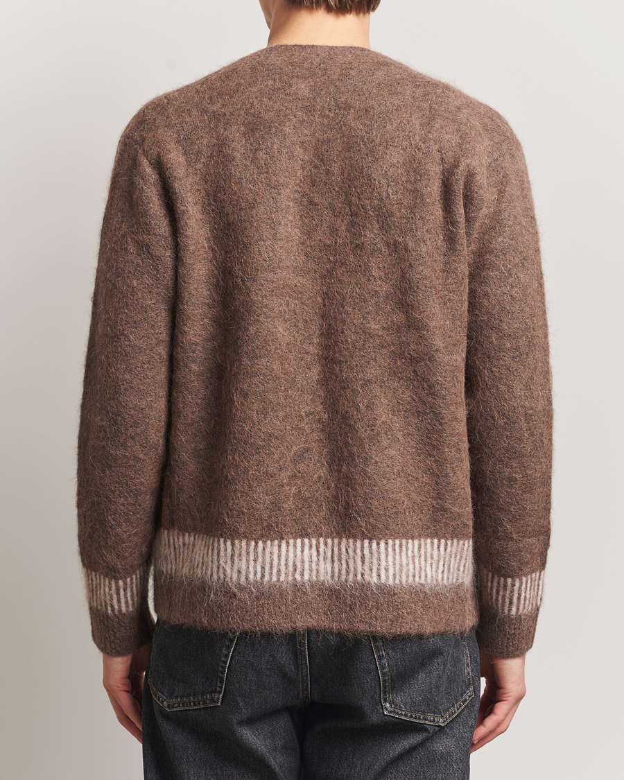 Herren | Pullover | NN07 | Russell Alpaca Knitted Cardigan Mable Husk
