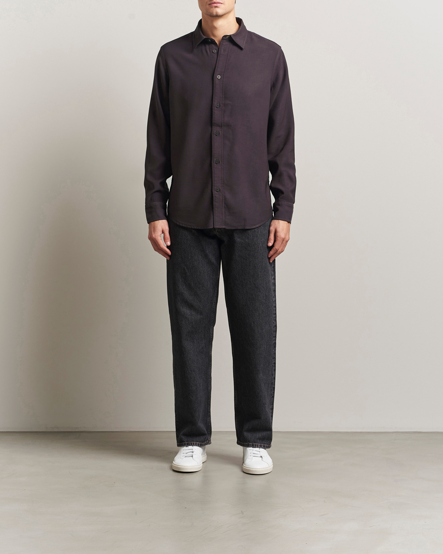 Herren | Hemden | NN07 | Colby Viscose Shirt Dusky Port