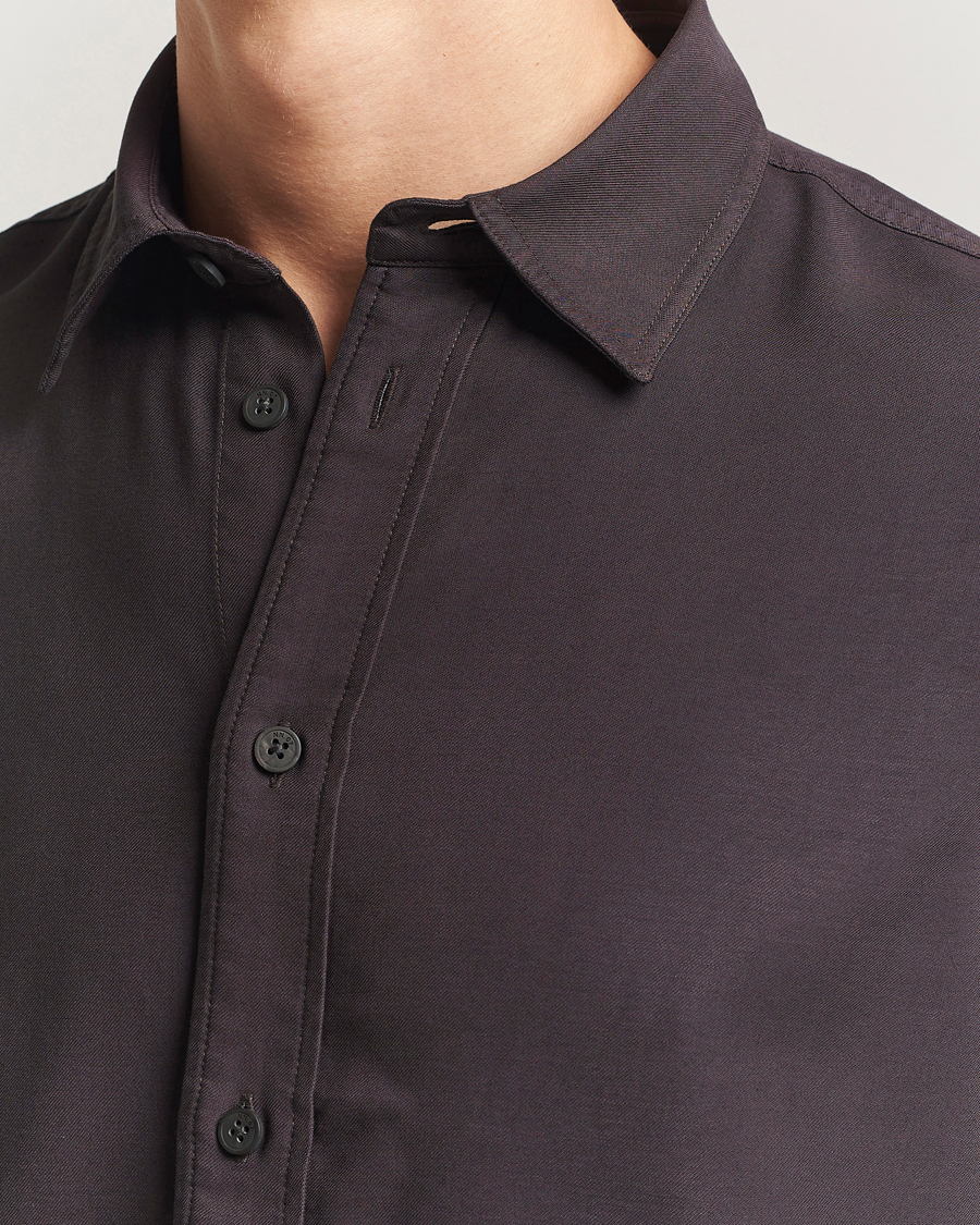 Herren | Hemden | NN07 | Colby Viscose Shirt Dusky Port