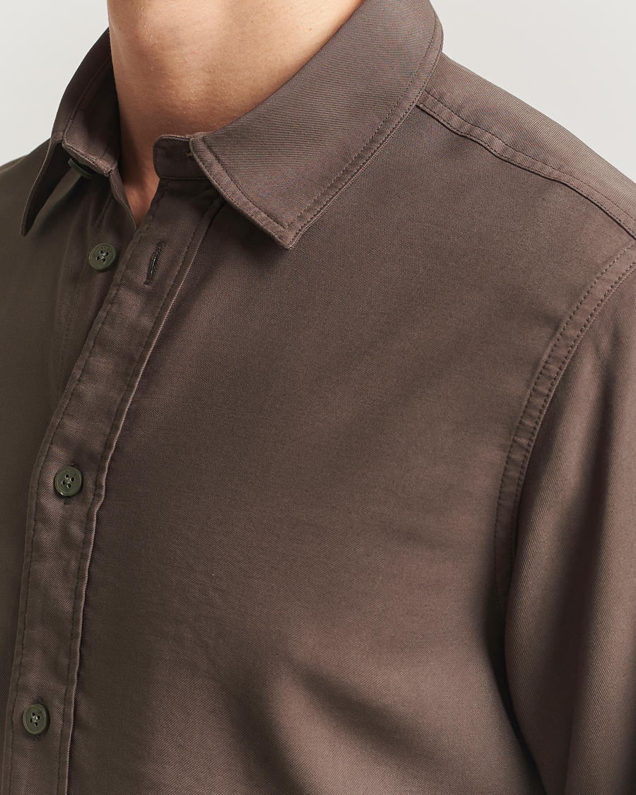 Herren | Hemden | NN07 | Colby Viscose Shirt Mable Husk