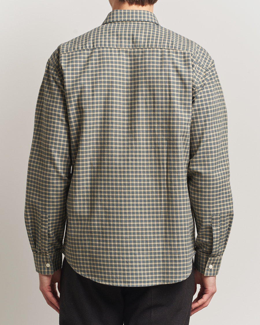 Herren | Hemden | NN07 | Deon Flannel Checked Shirt Coral