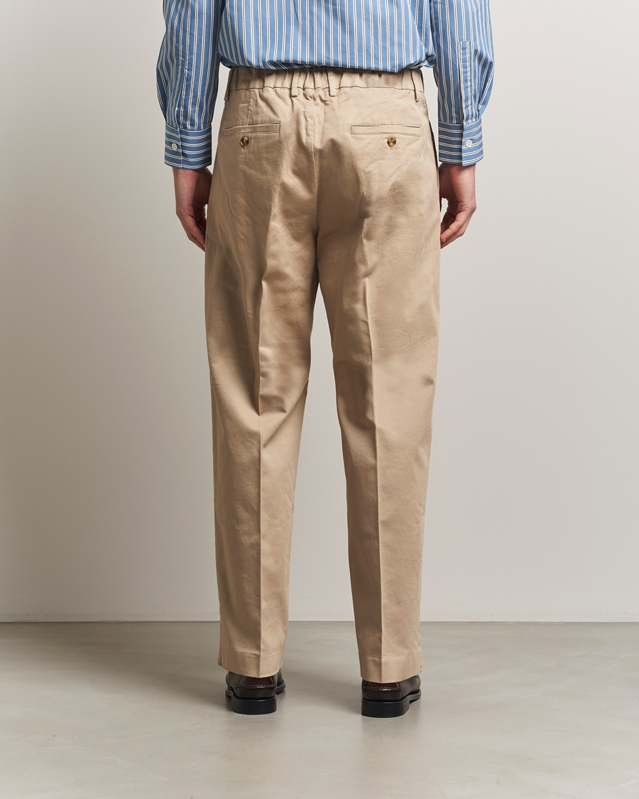 Herren | Hosen | NN07 | Kay Relaxed Fit Pleated Trousers Desert Khaki