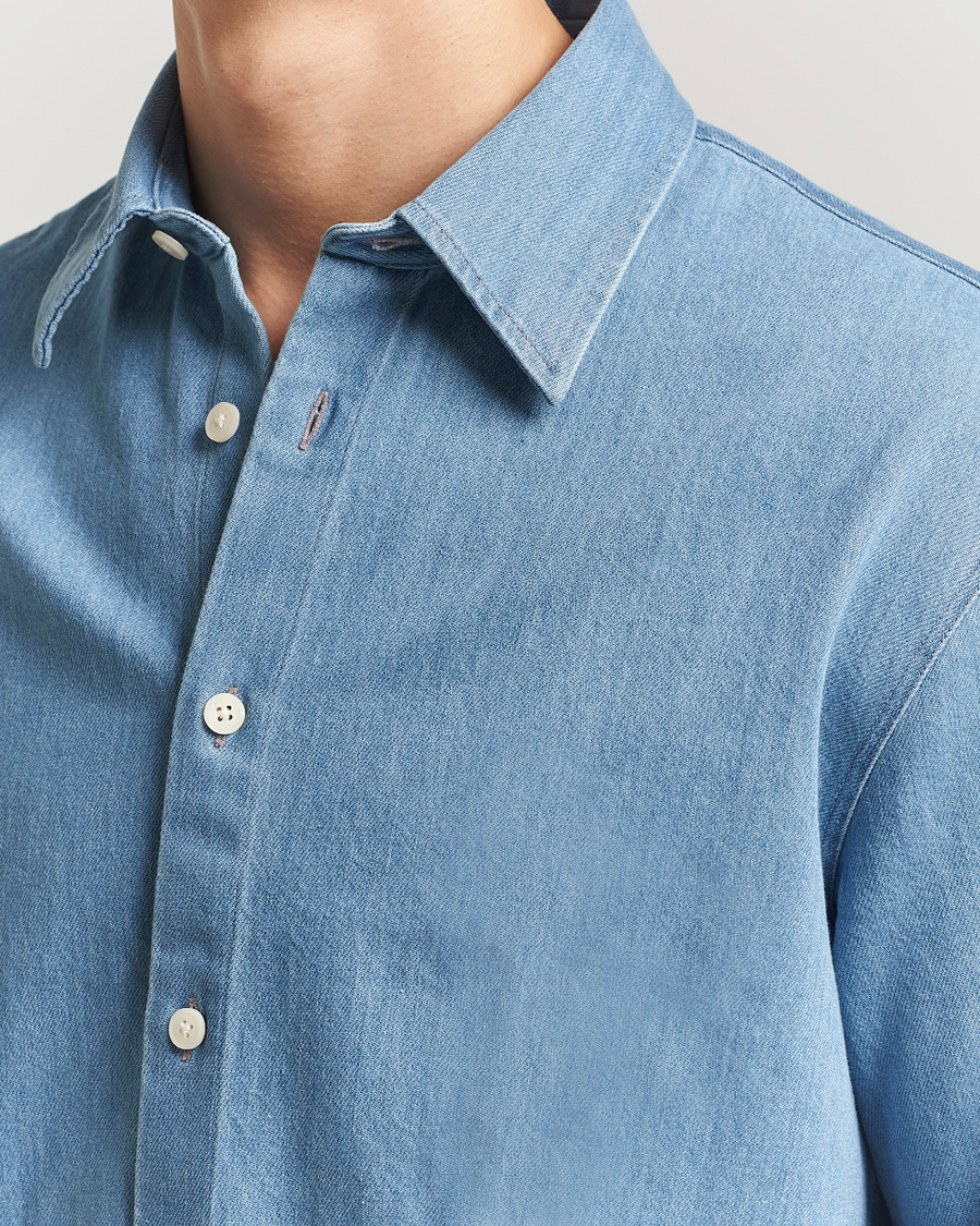 Herren | Hemden | NN07 | Casper Denim Overshirt Blue