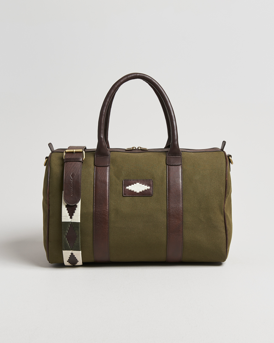 Herren | Taschen | Pampeano | Varon Small Canvas Weekend Bag Forest
