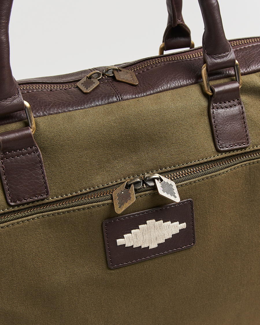 Herren | Taschen | Pampeano | Mensajero Canvas Briefcase Forest
