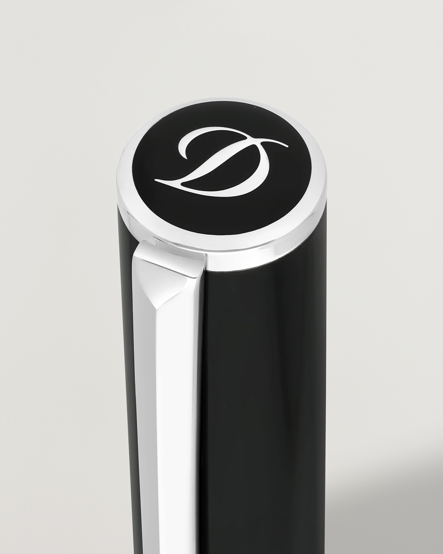 Herren | Stifte | S.T. Dupont | D-Initial Rollerball Pen Black/Chrome