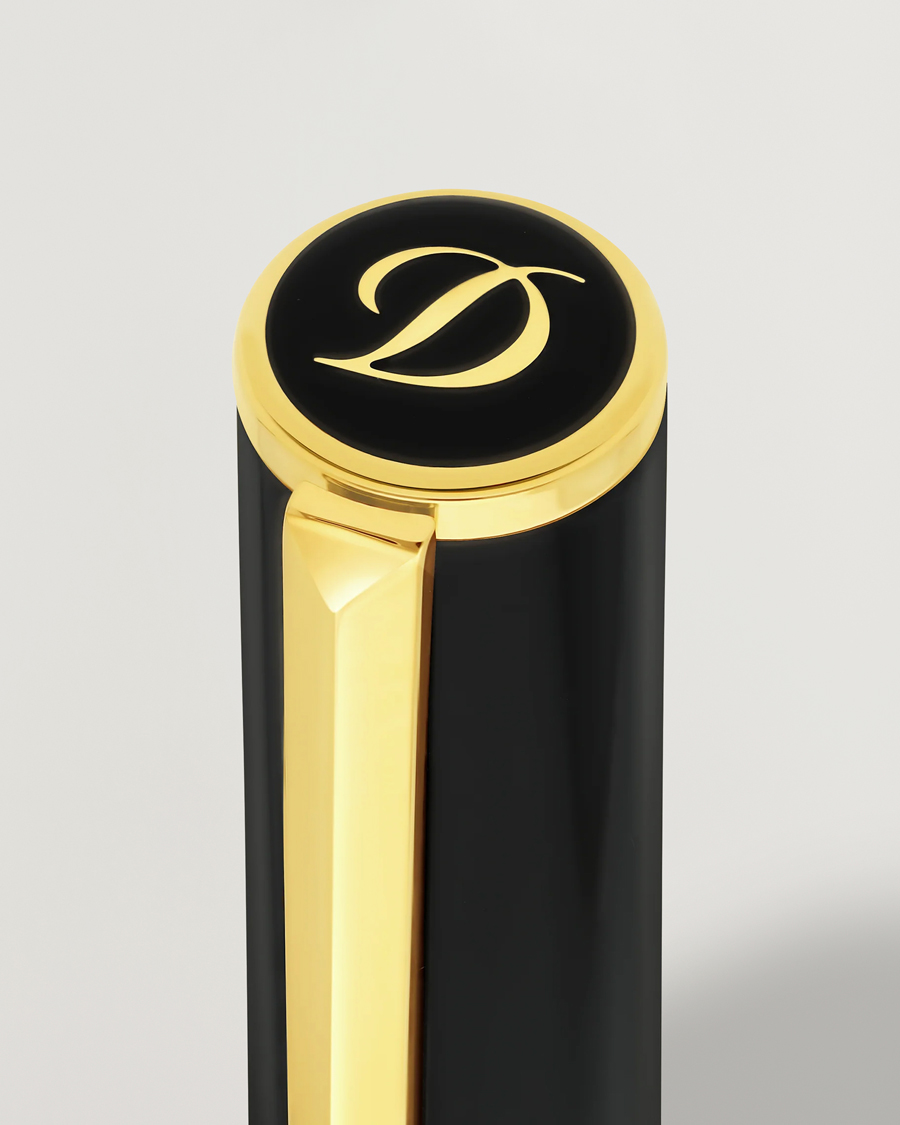 Herren | Stifte | S.T. Dupont | D-Initial Rollerball Pen Black/Golden