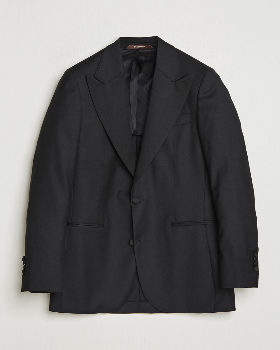 Herren | Sakkos | Morris | Loro Piana Tuxedo Jacket Black