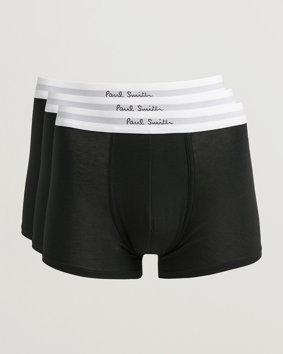 Herren | Unterwäsche | Paul Smith | 3-Pack Trunk Black