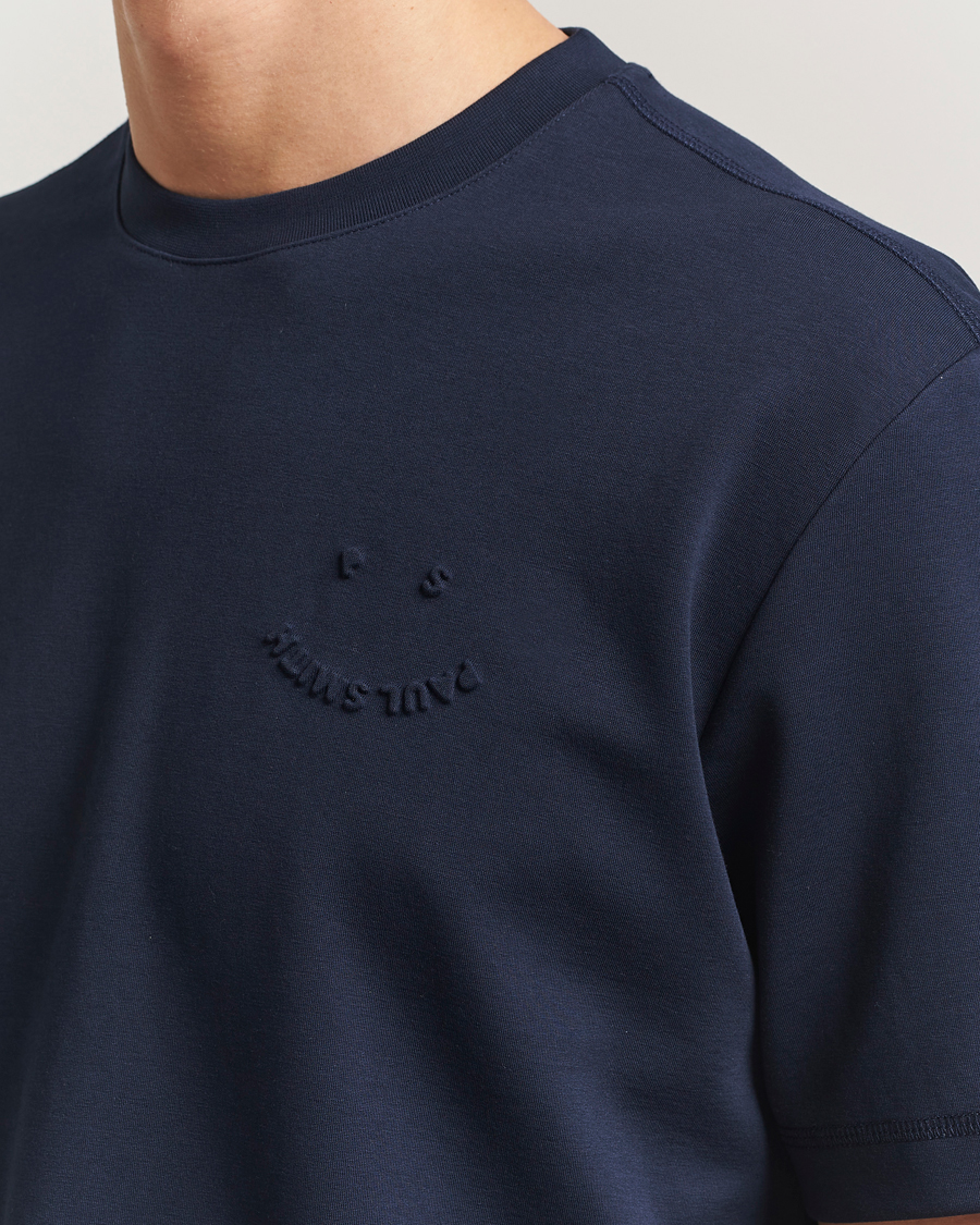 Herren | T-Shirts | PS Paul Smith | Casual Fit Happy T-Shirt Navy