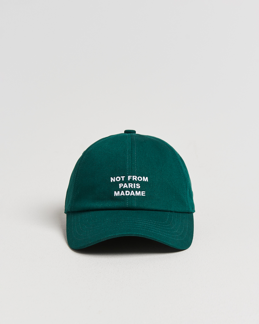 Herren | Hüte & Mützen | Drôle de Monsieur | Drôle de MonsieurSlogan BaseballDark Green