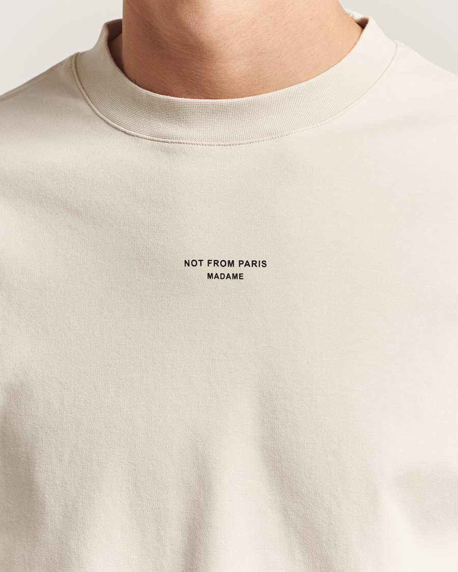 Herren | T-Shirts | Drôle de Monsieur | Classic Slogan T-Shirt Mastic