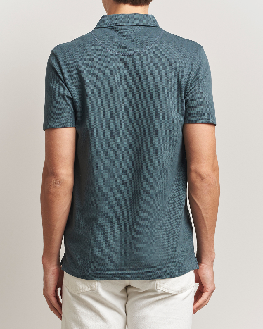 Herren | Poloshirts | Sunspel | Riviera Polo Shirt Dark Petrol