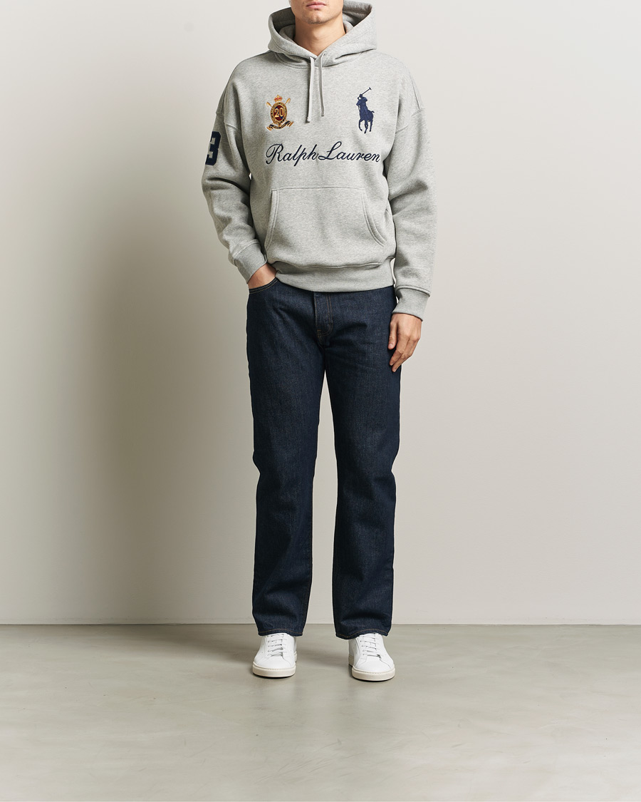 Herren | Pullover | Polo Ralph Lauren | Big Pony Hoodie Andover Heather