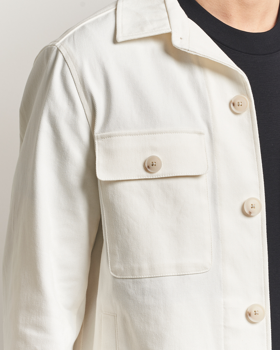 Herren | Hemden | BOSS BLACK | Carper Cotton Twill Overshirt Natural