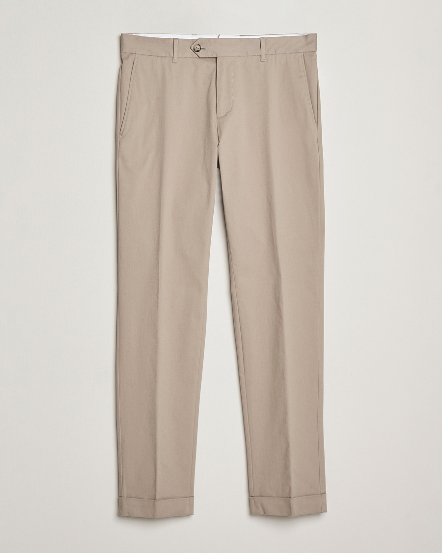 Herren | Hosen | BOSS BLACK | Genius Cotton Trousers Beige