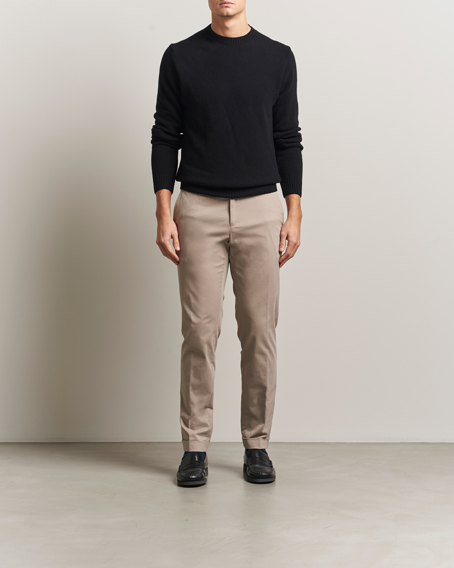 Herren | Hosen | BOSS BLACK | Genius Cotton Trousers Beige