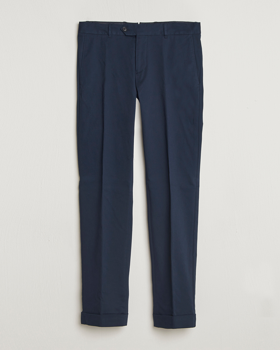 Herren | Hosen | BOSS BLACK | Genius Cotton Trousers Dark Blue