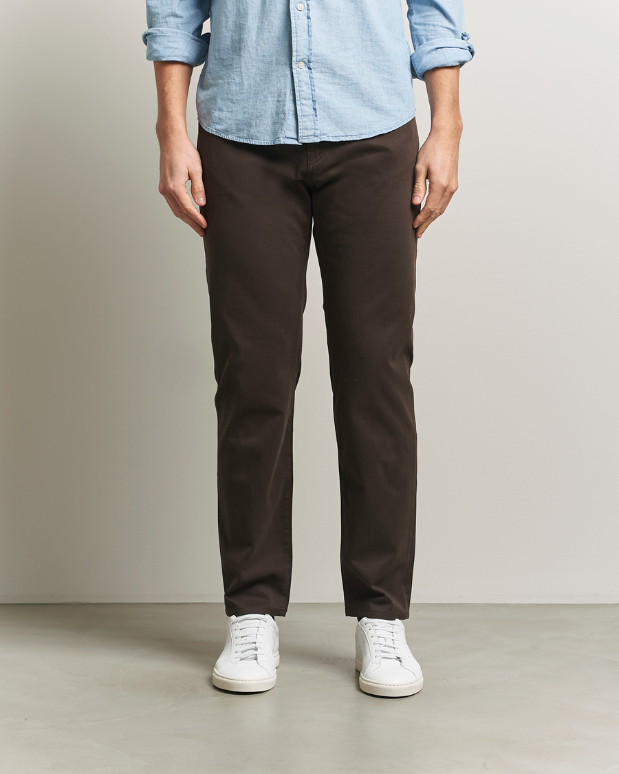 Herren | Hosen | BOSS BLACK | Re.Maine Cotton 5-Pocket Pants Dark Brown