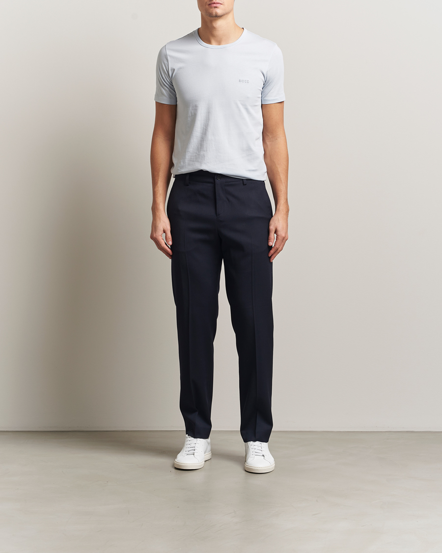 Herren | T-Shirts | BOSS BLACK | 3-Pack Crew Neck T-Shirt Green/Blue/Navy