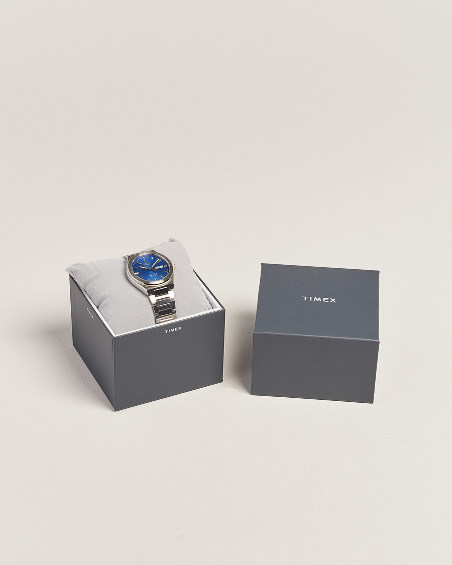 Herren | Timex Q Continental Day/Date 38mm Blue Dial | Timex | Q Continental Day/Date 38mm Blue Dial