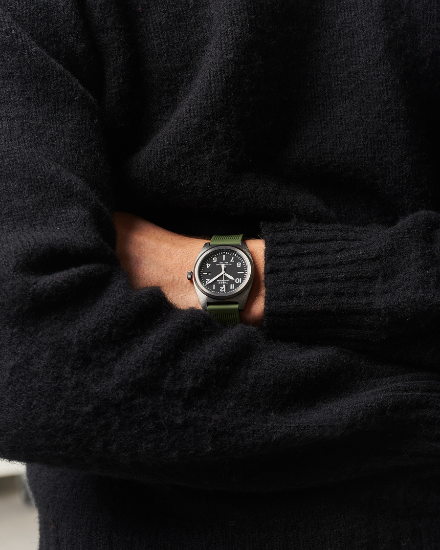 Herren | Timex Expedition Capstone Silicone Strap 39mm Black Dial | Timex | Expedition Capstone Silicone Strap 39mm Black Dial