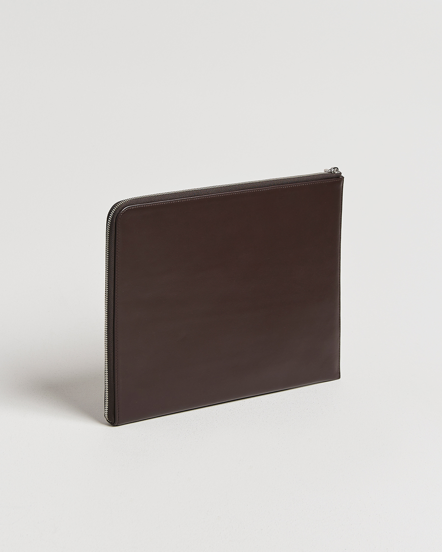 Herren | Taschen | Tiger of Sweden | Vitama Leather Portfolio Dark Brown
