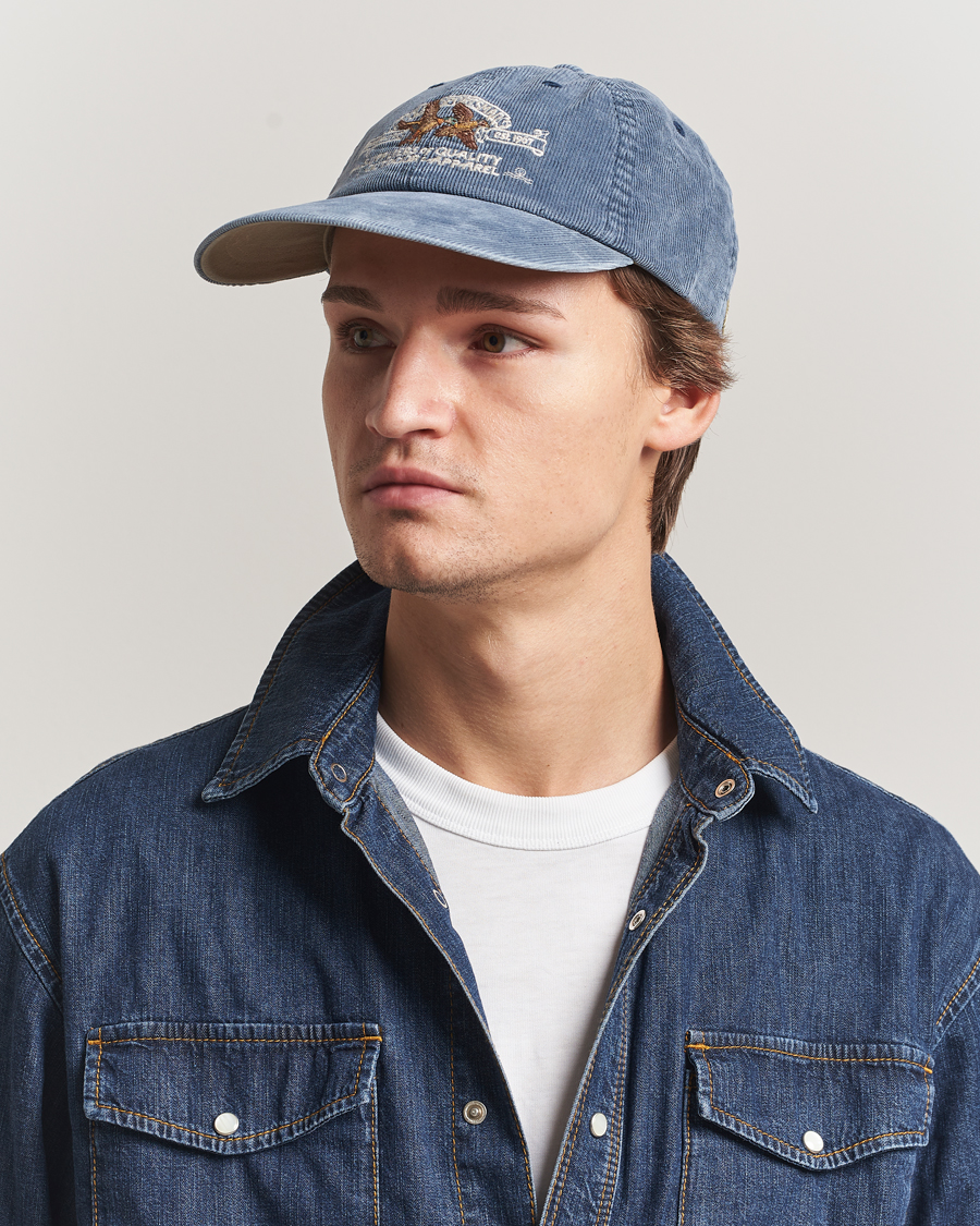 Herren | Hüte & Mützen | Polo Ralph Lauren | Corduroy Bill Cap Faded Navy
