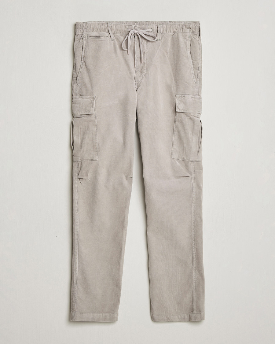 Herren | Hosen | Polo Ralph Lauren | Corduroy Cargo Pants Grey Dawn