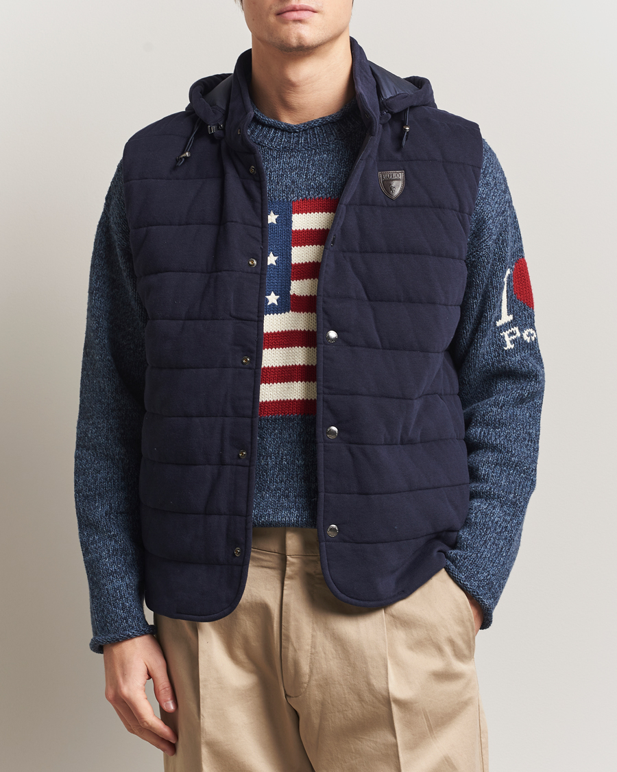 Herren | Westen | Polo Ralph Lauren | Double Knitted Vest RL Navy