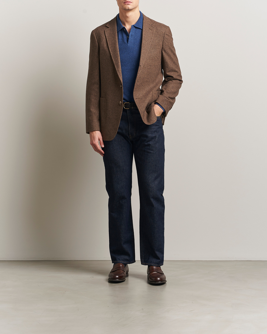 Herren | Sakkos | Polo Ralph Lauren | Herringbone Single Breasted Sportcoat Brown/Tan