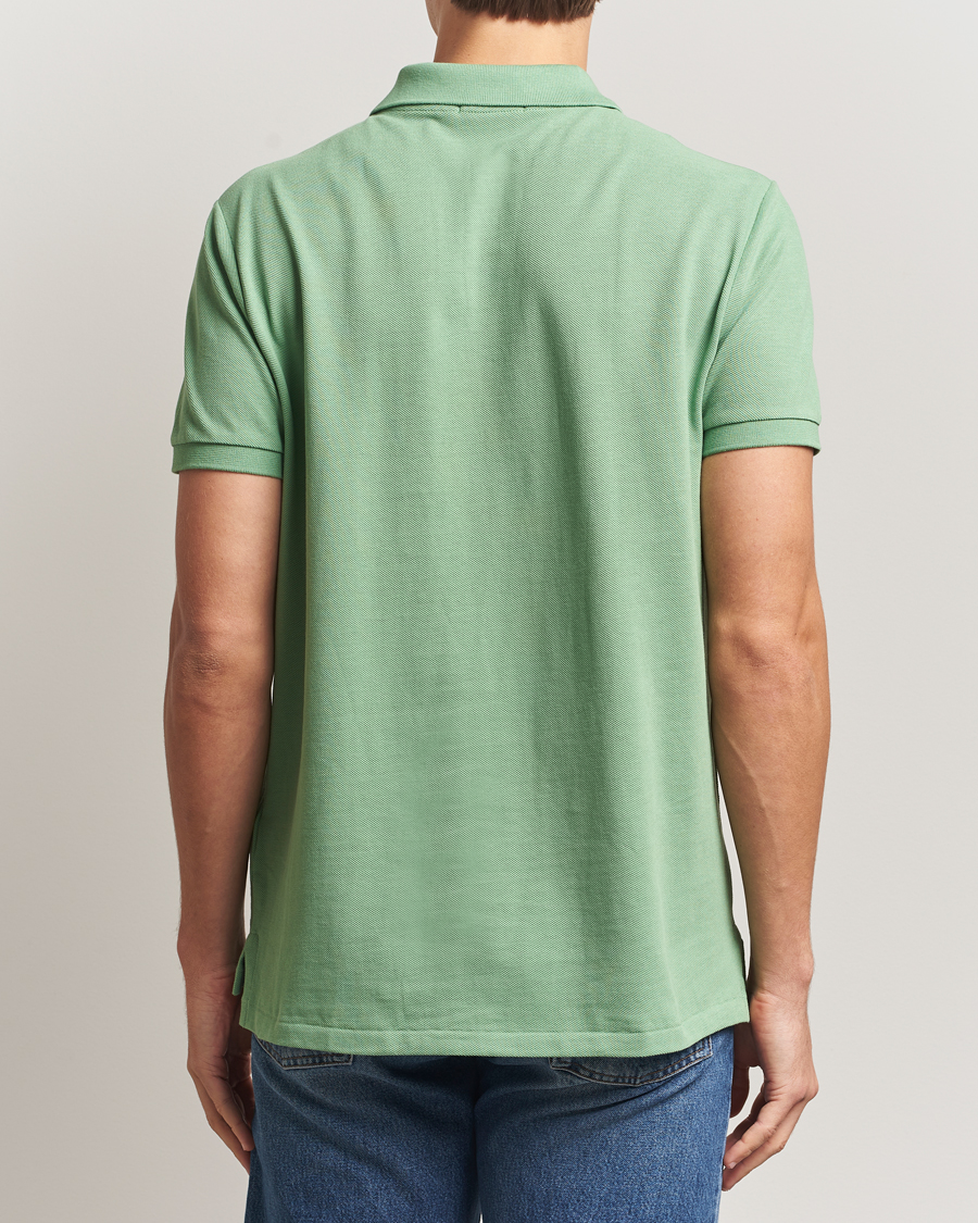 Herren | Poloshirts | Polo Ralph Lauren | Custom Slim Fit Polo Outback Green