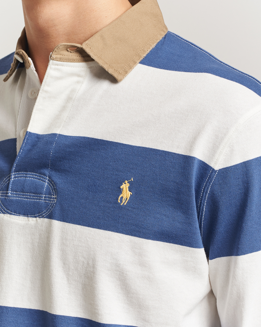 Herren | Pullover | Polo Ralph Lauren | Long Sleeve Rugby Sweater Old Royal/Cream