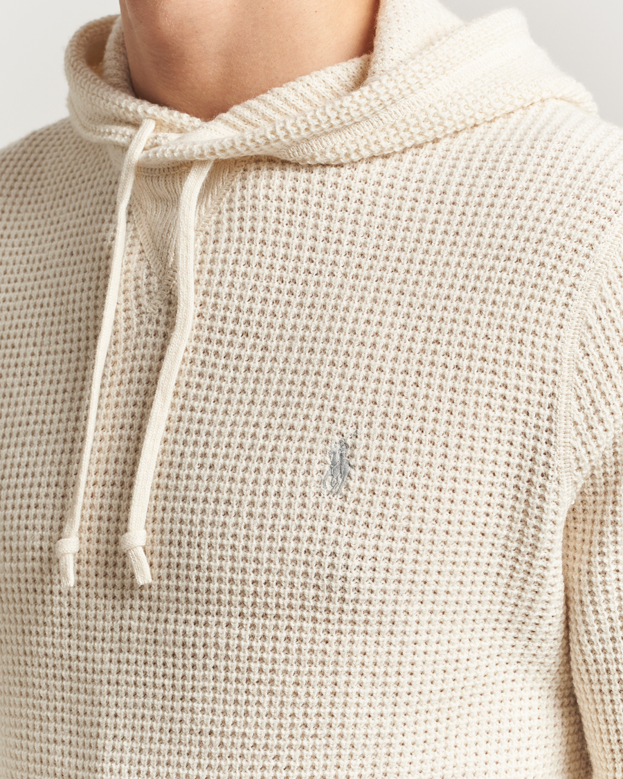 Herren | Pullover | Polo Ralph Lauren | Cotton/Wool Hoodie Andover Cream