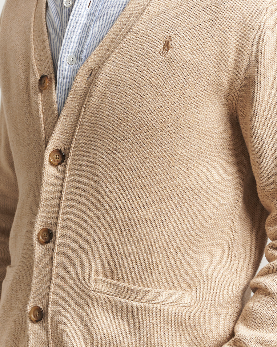 Herren | Pullover | Polo Ralph Lauren | Cotton Cardigan Dune Melange