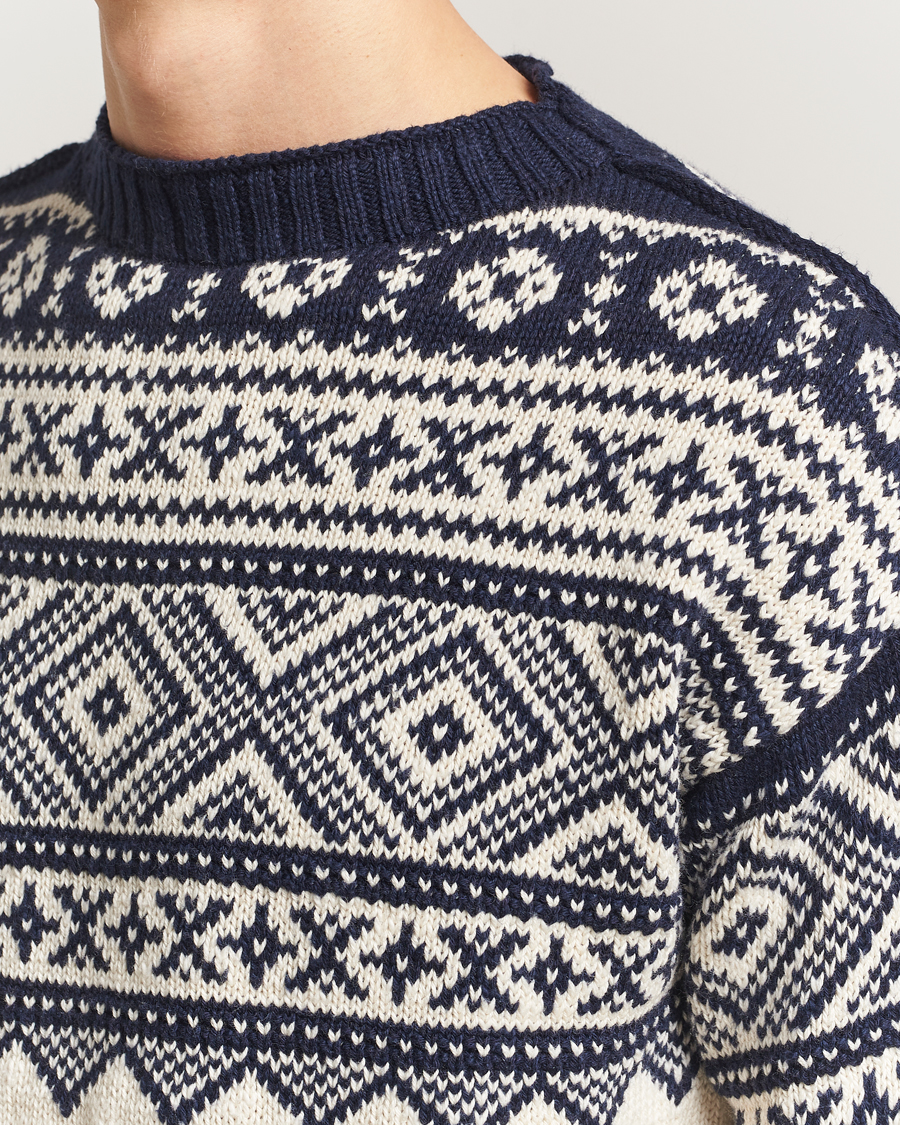 Herren | Pullover | Polo Ralph Lauren | Cotton/Cashmere Sweater Cream Combo