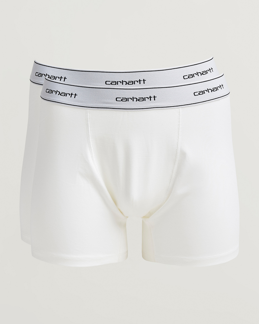 Herren | Unterwäsche | Carhartt WIP | 2-Pack Cotton Trunks White