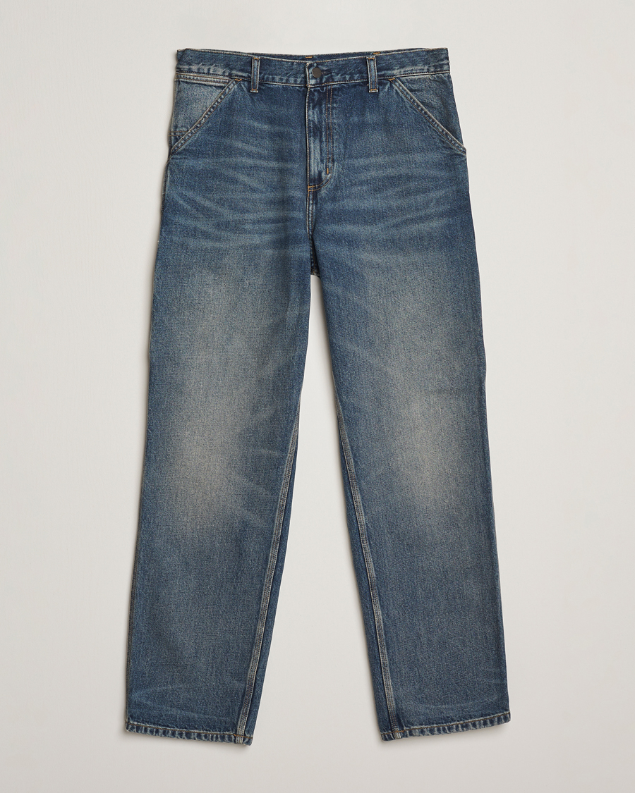Herren | Hemden | Carhartt WIP | Single Knee Pants Worn Used Wash