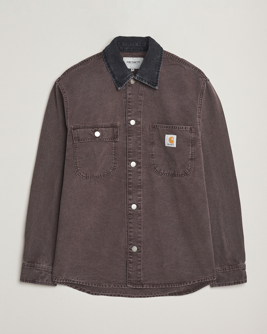 Herren | Hemden | Carhartt WIP | Mitch Dusky Canvas Overshirt Palisander