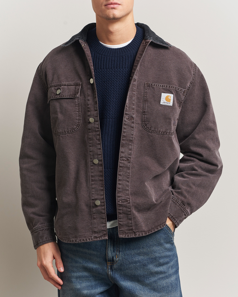 Herren | Hemden | Carhartt WIP | Mitch Dusky Canvas Overshirt Palisander