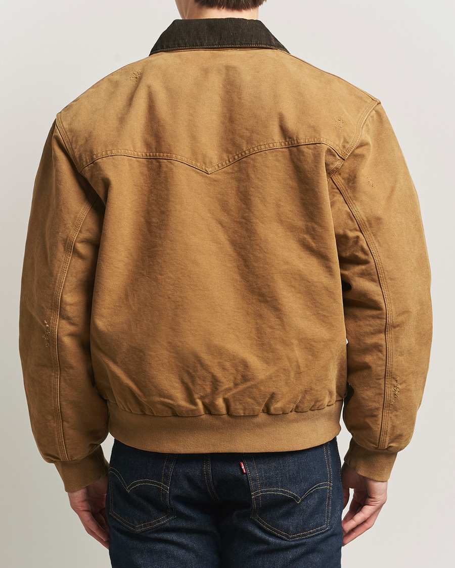 Herren | Jacken | Carhartt WIP | OG Santa Fee Jacket Hamilton Brown Grind Washed