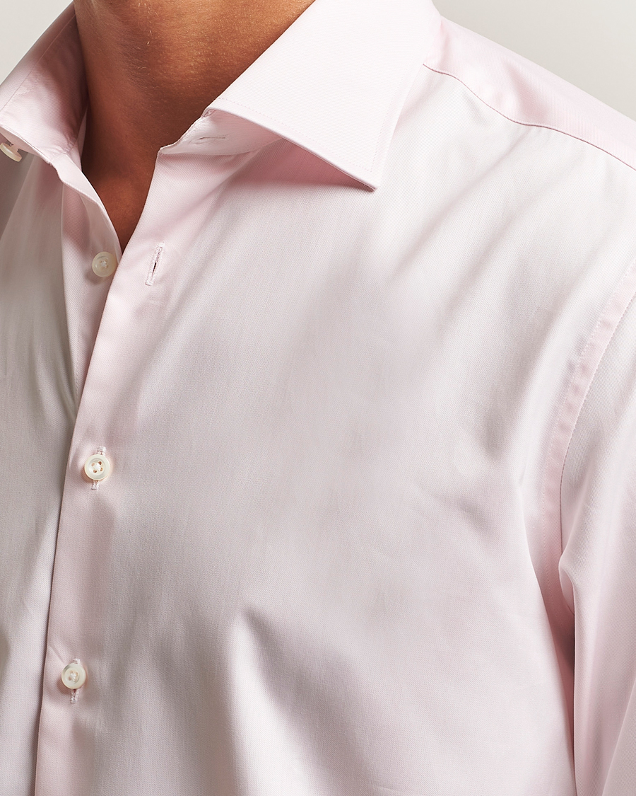 Herren | Hemden | Stenströms | Regular Fit Cut Away Shirt Pink