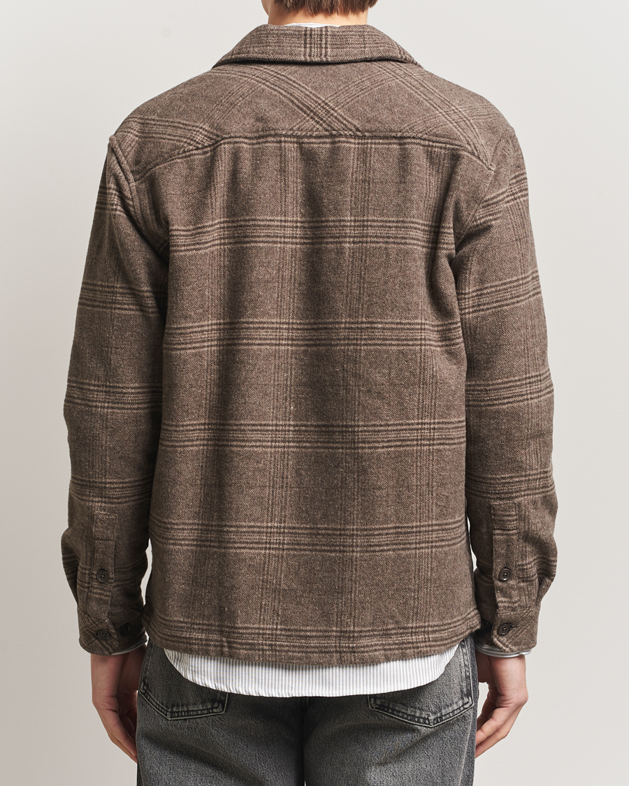 Herren | Hemden | Samsøe Samsøe | Castor Checked Overshirt Black Coffee