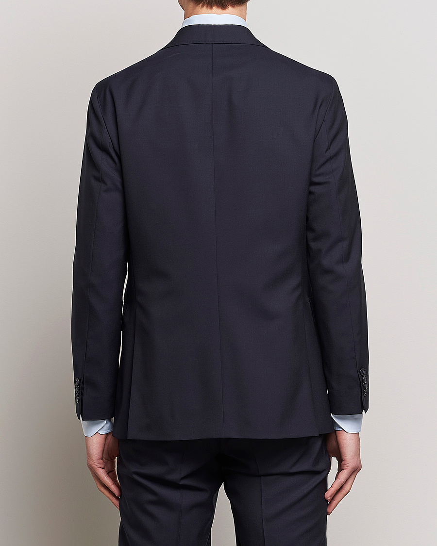 Herren | Sakkos | Oscar Jacobson | Farris Wool Blazer Navy