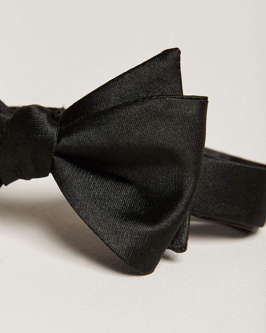 Herren | Krawatten | Oscar Jacobson | Bow Tie, Self Tie Black